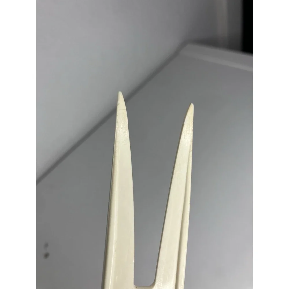 Tailor Made Products SERVING FORK UTENSIL WHITE Plastic‎ Nylon 11 